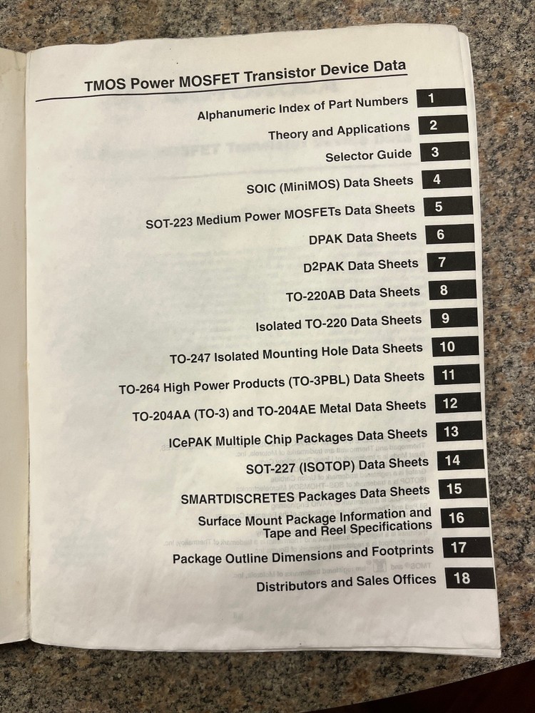 MOTOROLA Power MOSFET Transistor Device Data 1995