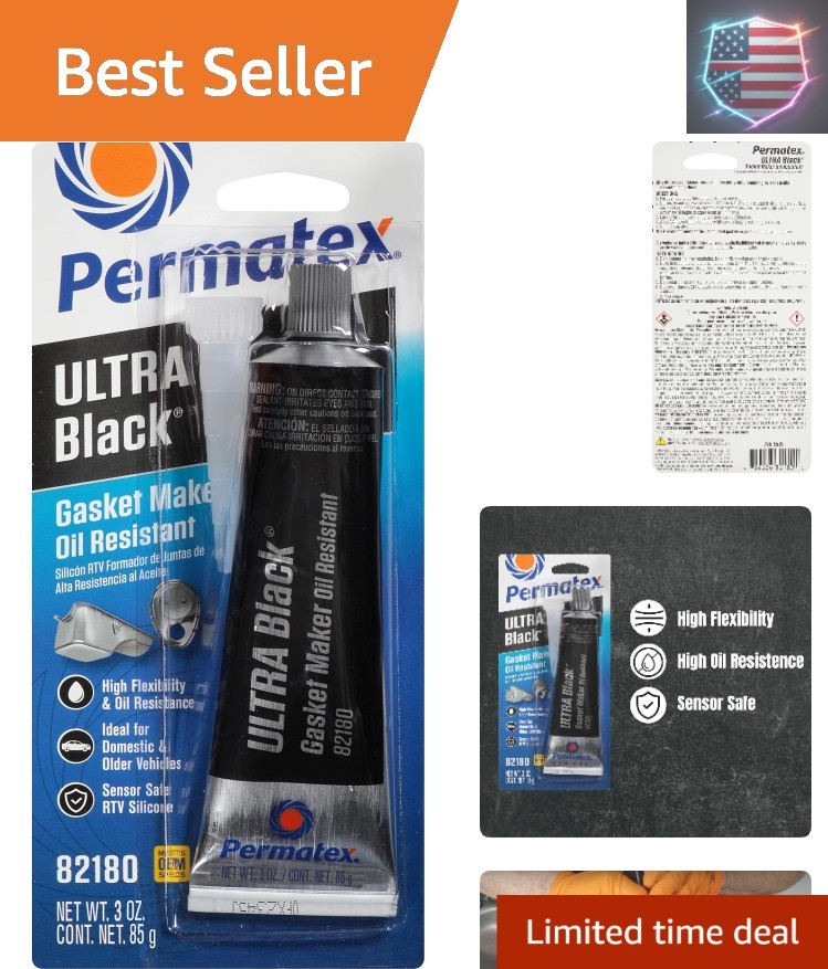 Ultra Black RTV Silicone Gasket Maker