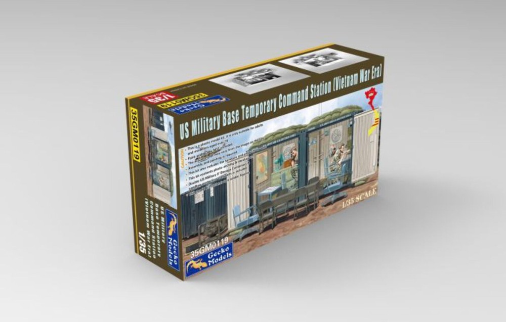 GECKO MODELS 1/35 35GM0119 US Military Base Temporary Command Station