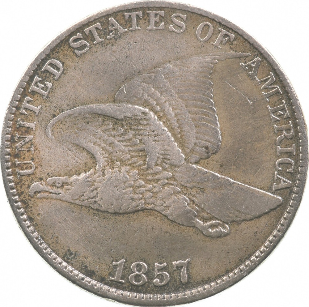 1857 Flying Eagle Cent *2808