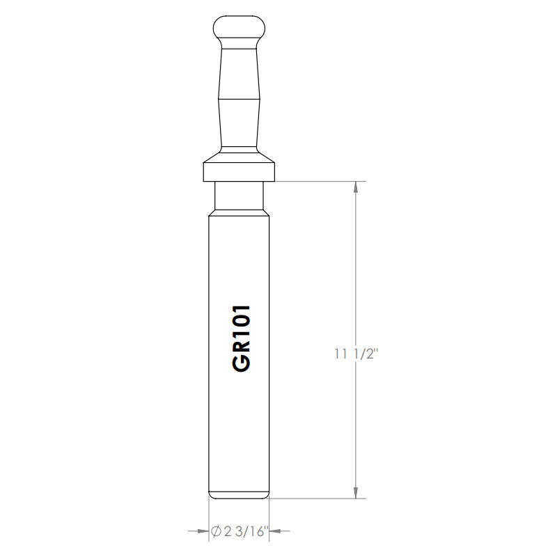 STOMPER FOR GRINDER MODEL 4152