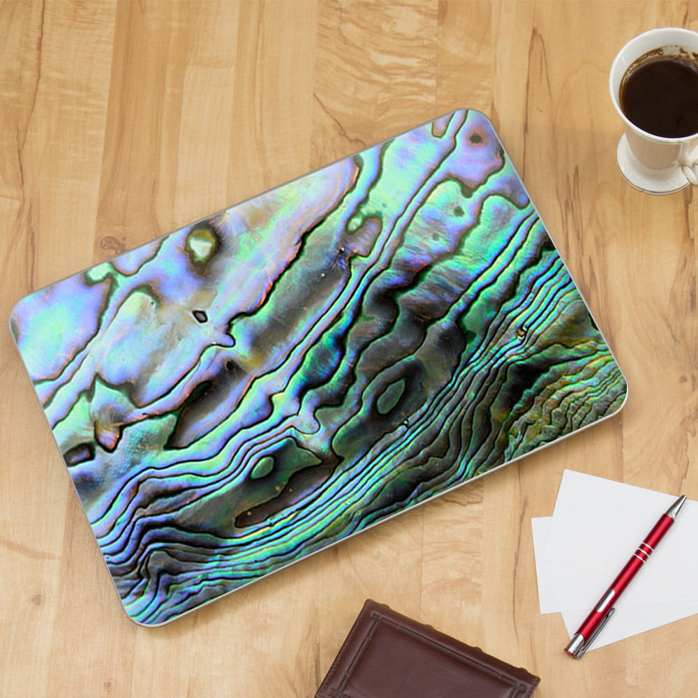 Universal Laptop Skins Wrap for 14" - Aged Rough Dirty Brick Wall Panel