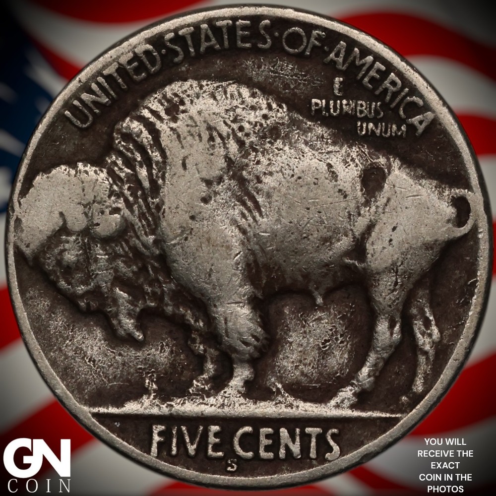 1926 S Buffalo Nickel A3392