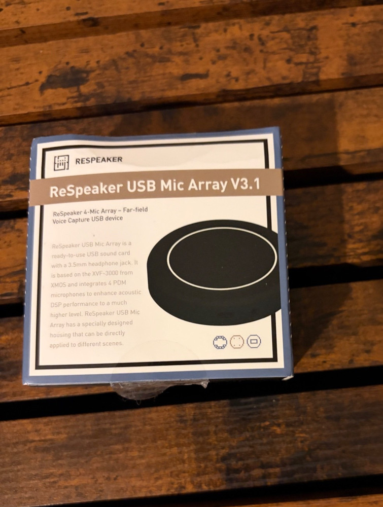 Respeaker Lite USB Mic Array v3.1 Brand New