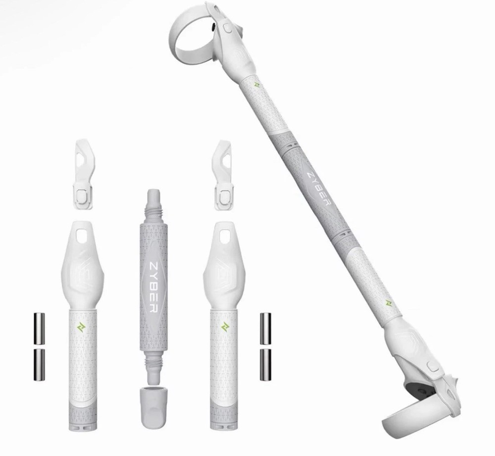 ZYBER Golf Club Attachment for Oculus Quest 2 Accessories, Controller Extender