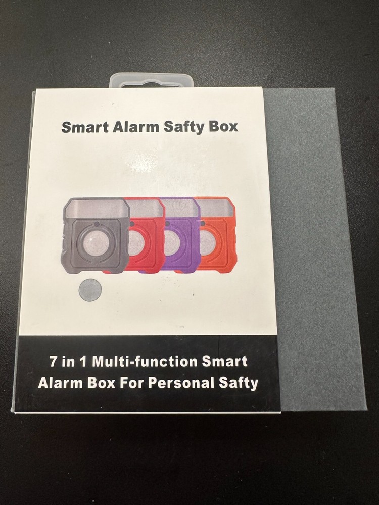 7 in 1 Multi-function Smart Alarm Box - Personal Safety Smart Alarm Device