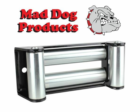 6.6" Wide UTV Roller Fairlead Winch Replacement Roller - 6.6" Bolt Pattern