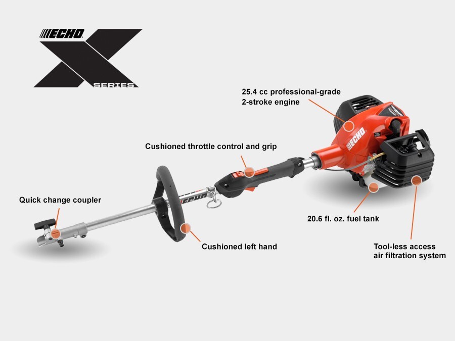 Echo PAS-2620 Pro-attachment Series Power Source 25.4CC