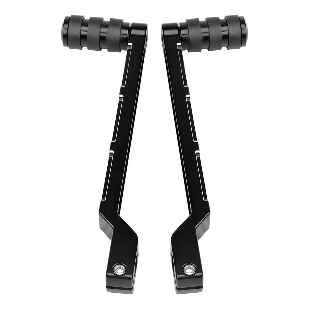 9.84" Extend Heel Toe Shift Lever Peg Fit For Harley Softail FXSTD Electra Glide