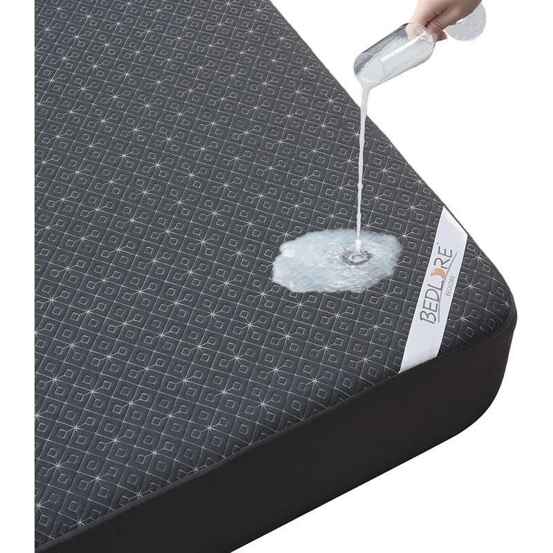 Waterproof Mattress Protector Queen Deep Pocket Noiseless Microfiber Washable US