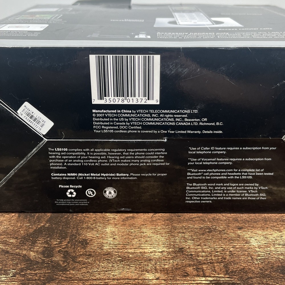 VTech LS5106 Accessory Handset New