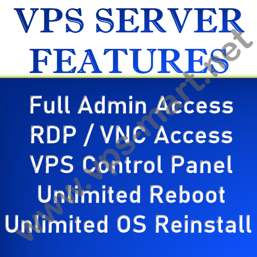 Windows / Linux - VPS Server / RDP Server / VPS Hosting - 8GB RAM + 300GB HDD