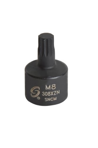 - 3/8 DR. M8 STUBBY TRIPLE SQUARE IMPACT SOCKET