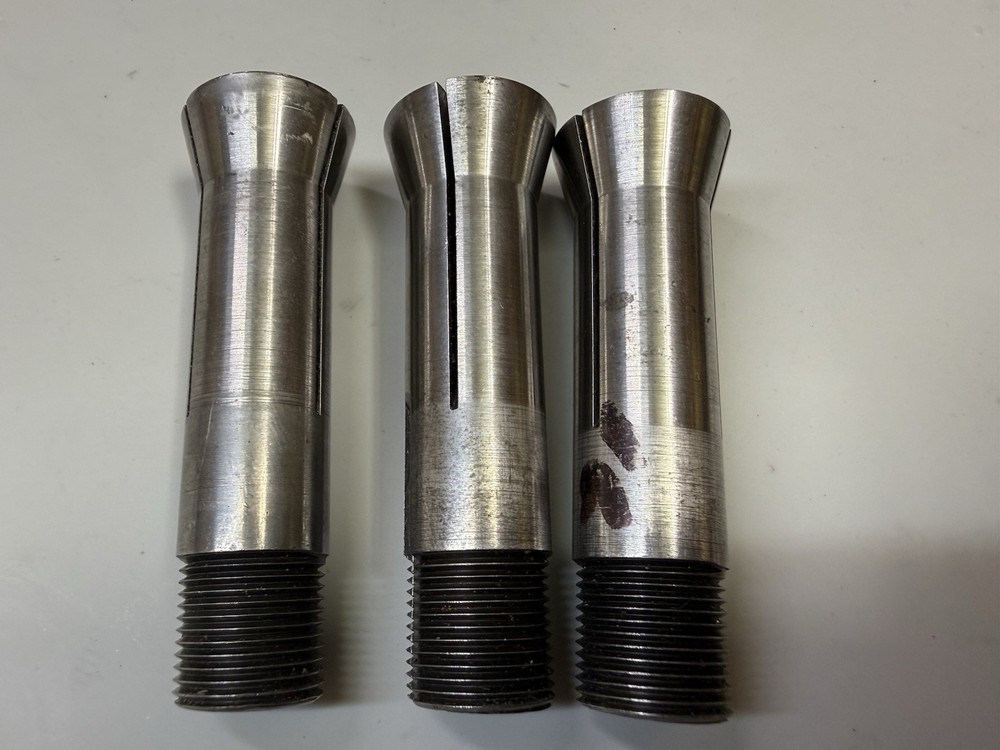 3 Rivett 3NS Lathe Collets