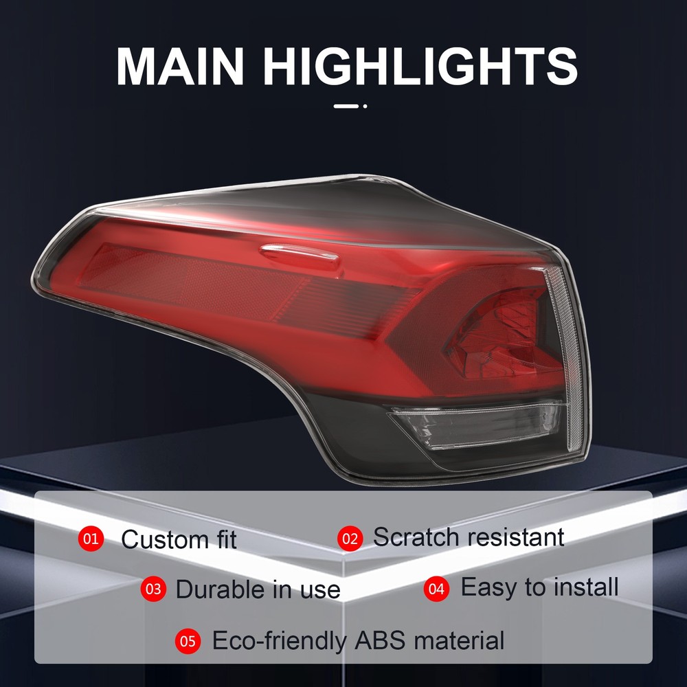 For Toyota Rav4 2016 2017 2018 Rear Outer Tail Light Left Driver Side Lamp