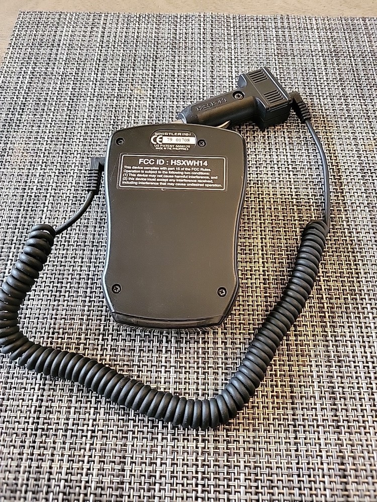 Whistler Model 1743 Laser Radar Detector