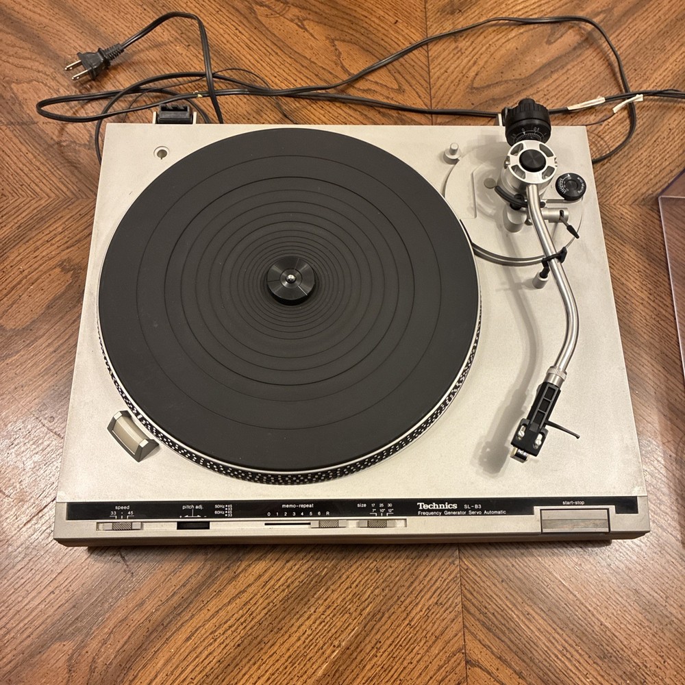 Technics SL-B3 Fully Automatic Turntable With Repeat Functions Read