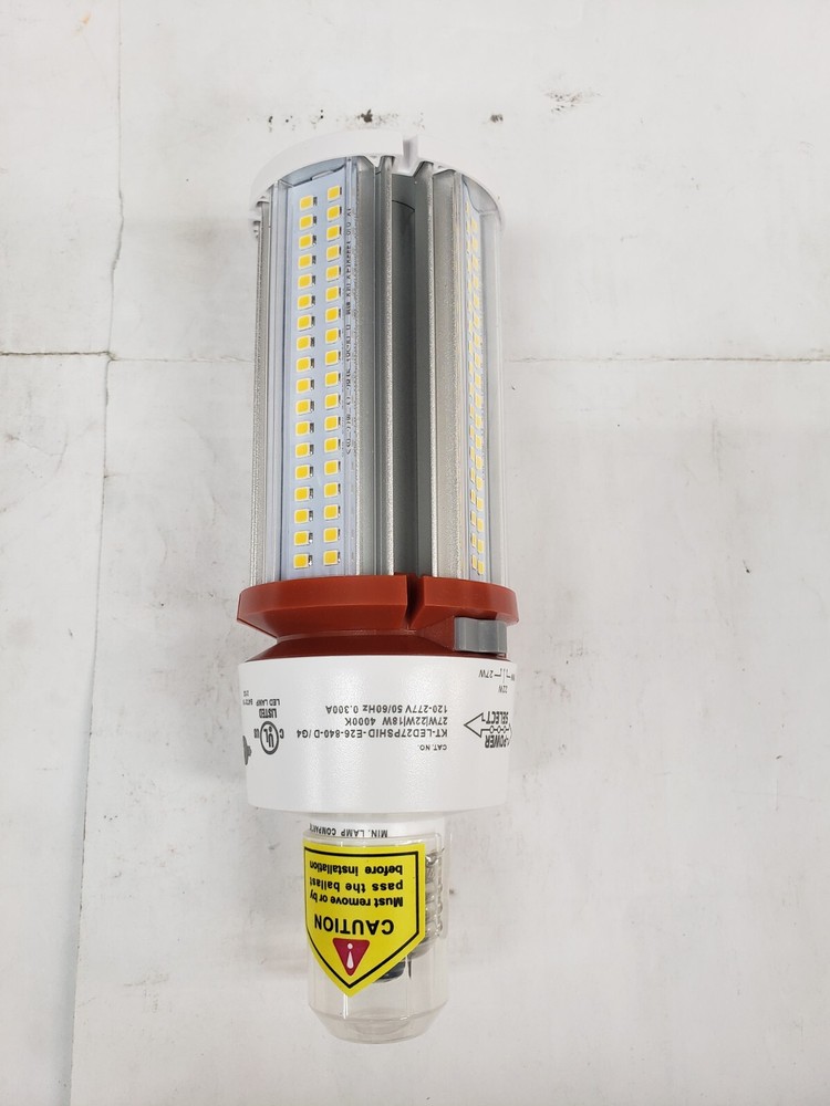 Keystone KT-LED27PSHID-E26-840-D /G4 Direct Drive HID LED Bulb