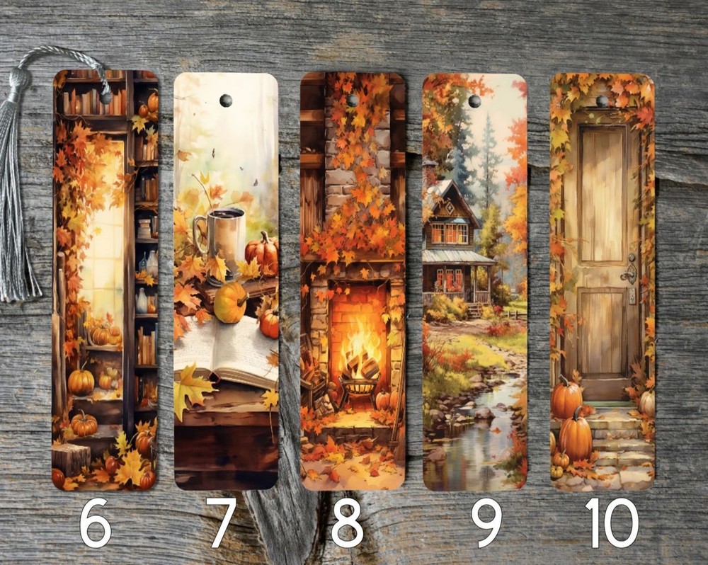 Fall/Autumn Bookmarks