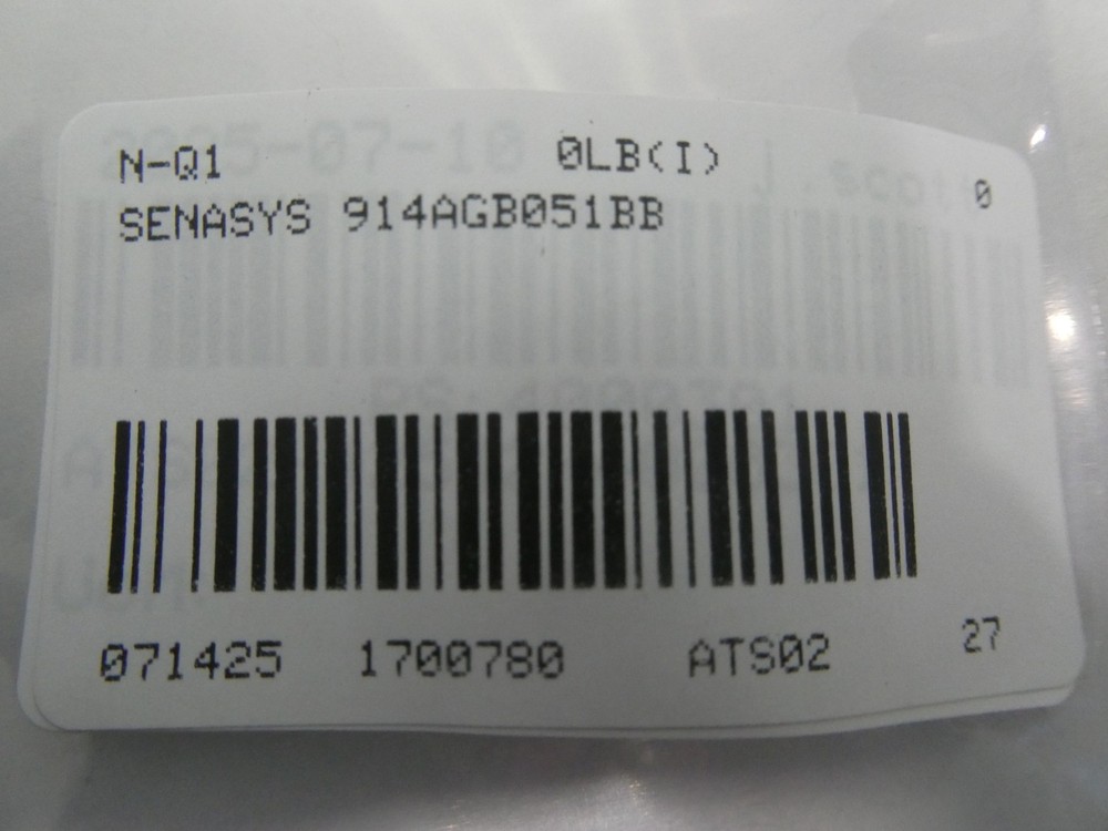 Senasys 914AGB051BB Selector Switch 3 Pos