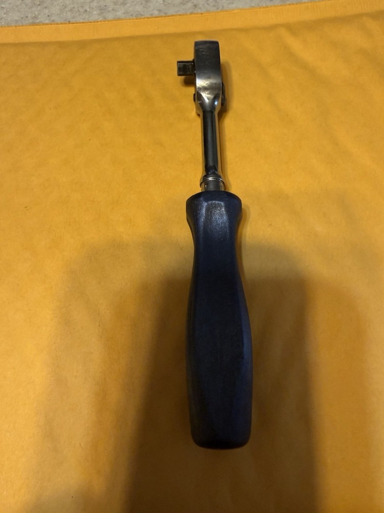 Snap On 1/4" THLD72 BLUE Hard Handle Ratchet