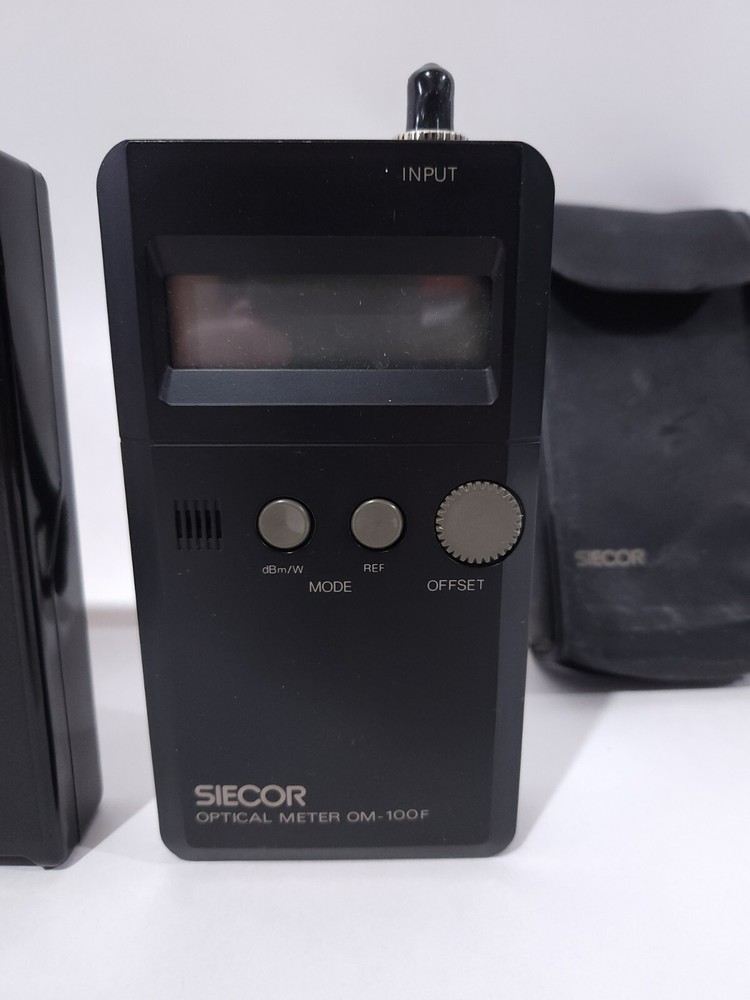 Siecor Optical Meter OM-100F And Optical Source OS-100 with Soft Cases