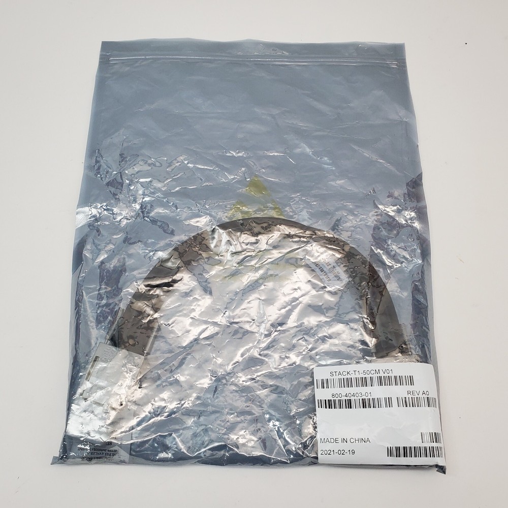 Cisco Stack-T1-50CM V01 Type 1 Stacking Cable 800-40403-01 New