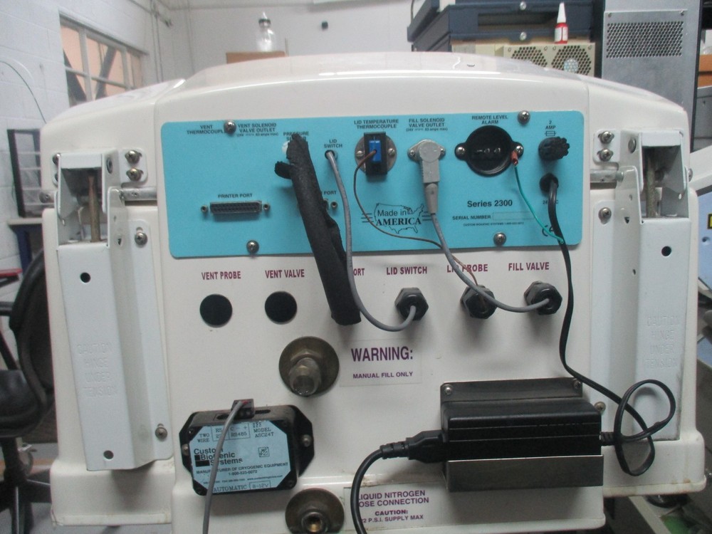 CBS Isothermal V-1500 Liquid Nitrogen Freezer