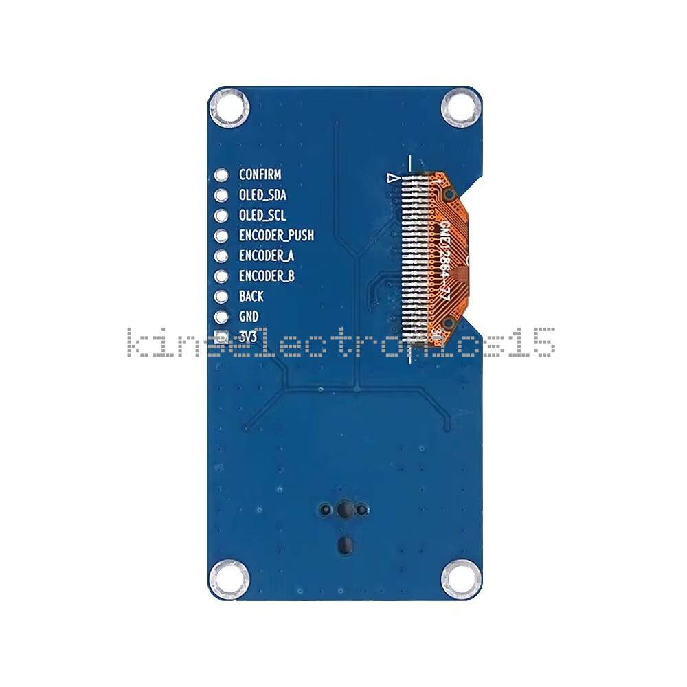 1.3 Inch OLED Display Screen With EC11 Rotary Encoder Module IIC Interface