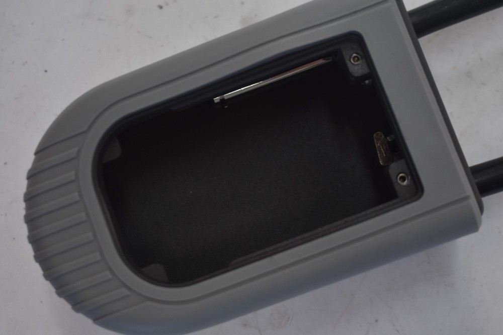 CCYX Portable KEy Lock w 1000 Personalized Codes Rust Resistant Gray/Black