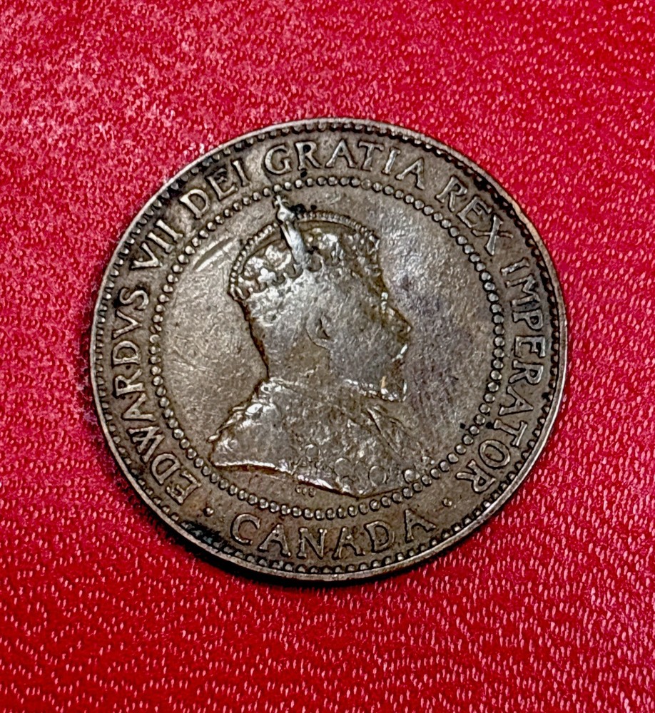1909 Canada One Cent Coin! ENN Coins