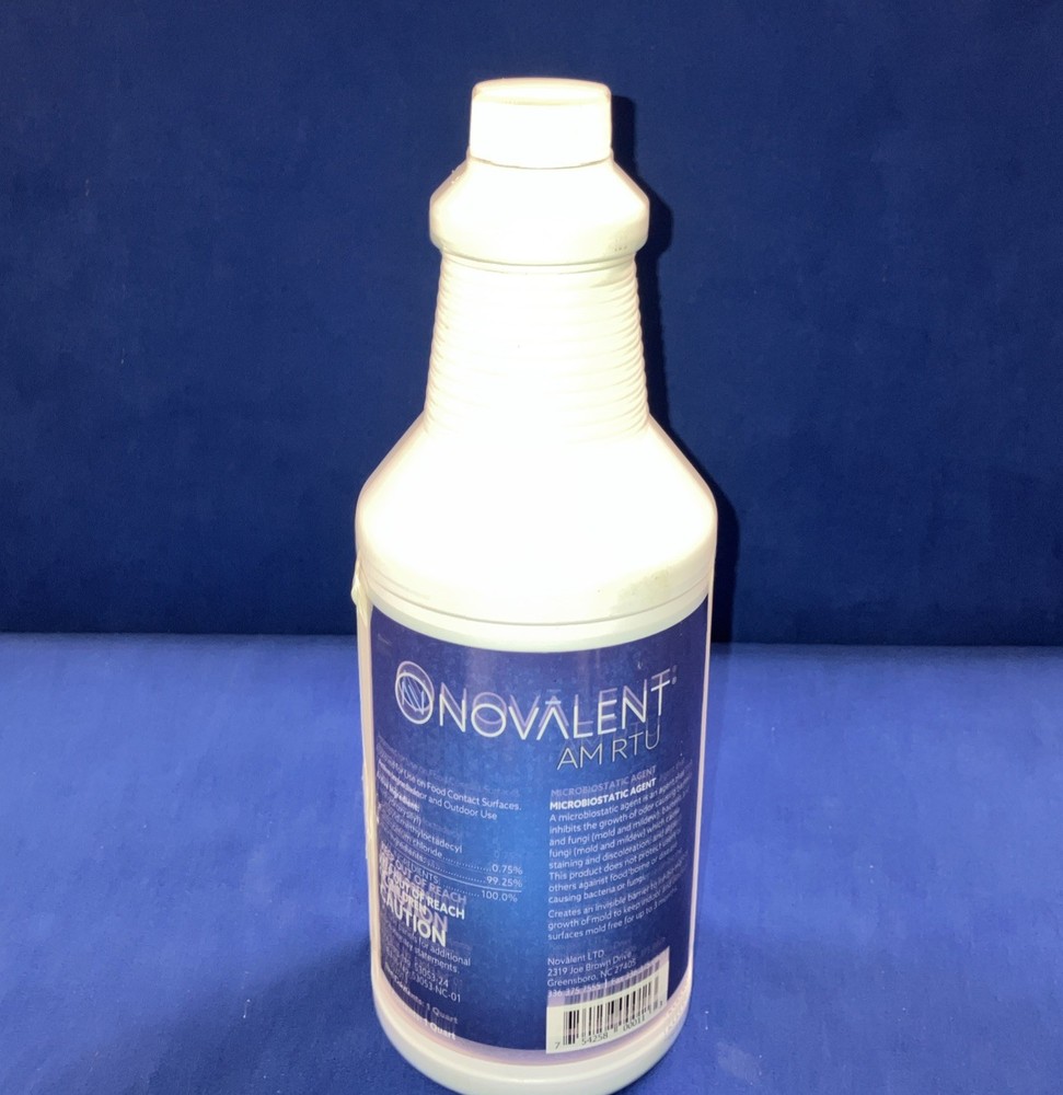 Novalent AM RTU Anti Microbial Surface Cleaner 32 Oz Bottle.