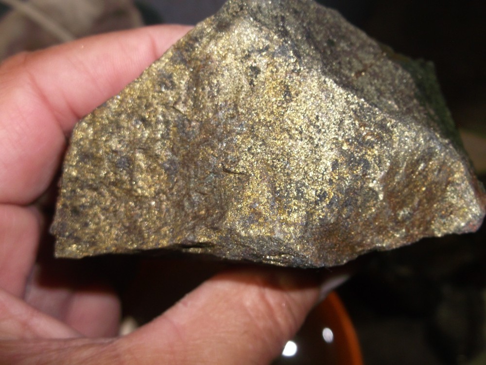 Gold, silver, copper, 544 grams samples ,ore high grade .