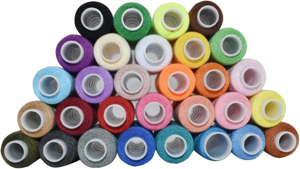 Sewing Threads Kits Polyester 30 Spool 250 Yards Per Spools Hand Machine