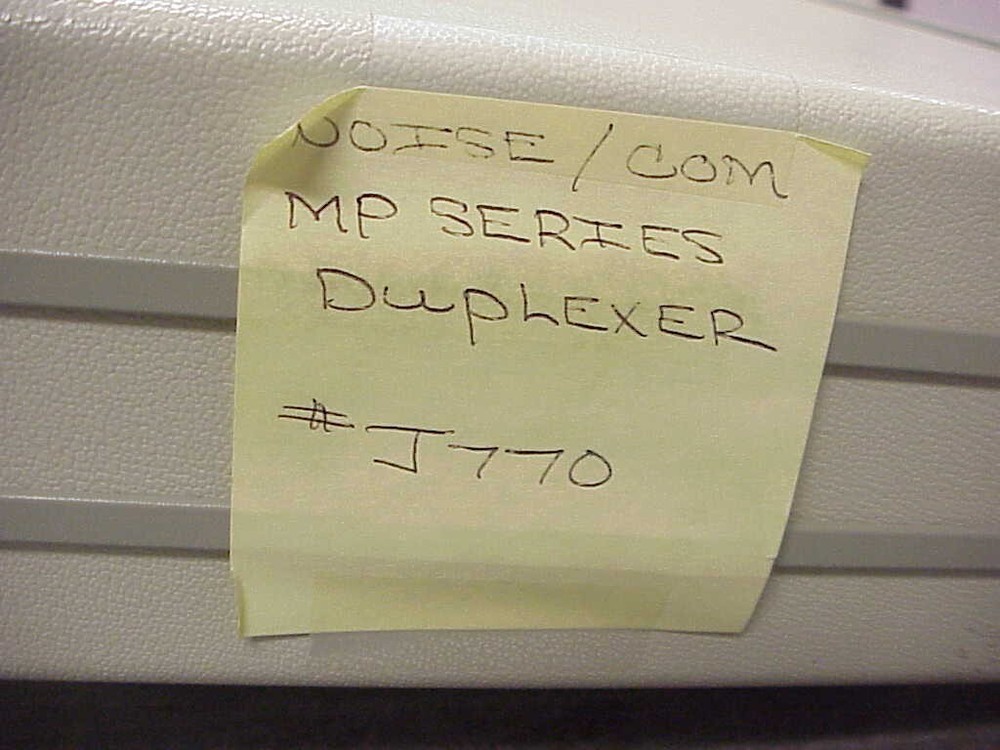 NOISE/COM MP Series Duplexer | #J770