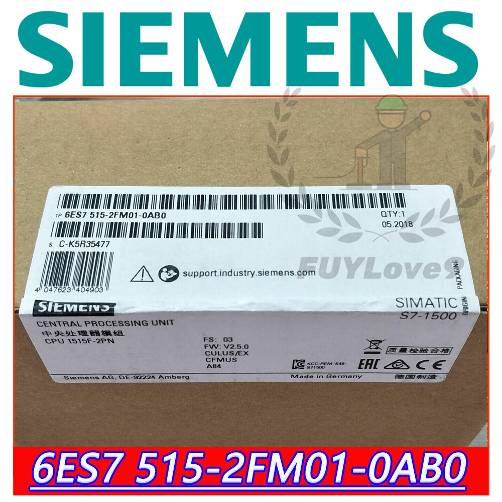 high quality New SIEMENS 6ES7 515-2FM01-0AB0 6ES7515-2FM01-0AB0 PLC Module