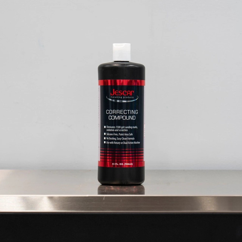 Jescar Correcting Compound 32oz | No Dust Medium Cut Compound