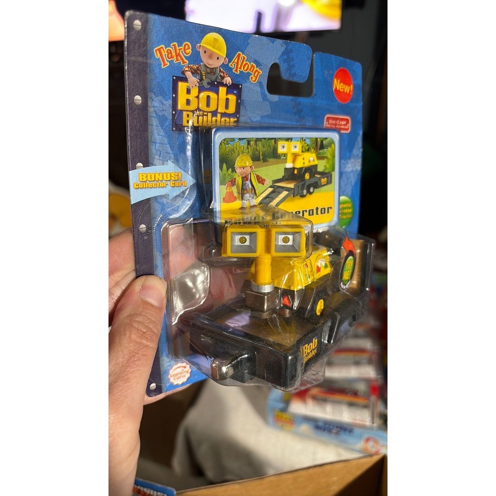 BOB THE BUILDER TAKE ALONG POWER GENERATOR WITH WORKING LIGHTS * DATED 2006