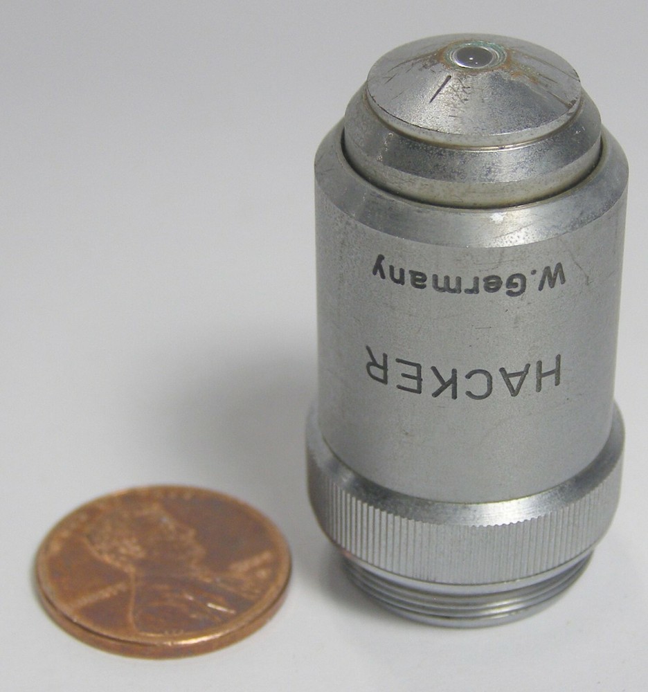 Hacker W.Germany Microscope Objective 45/0,65
