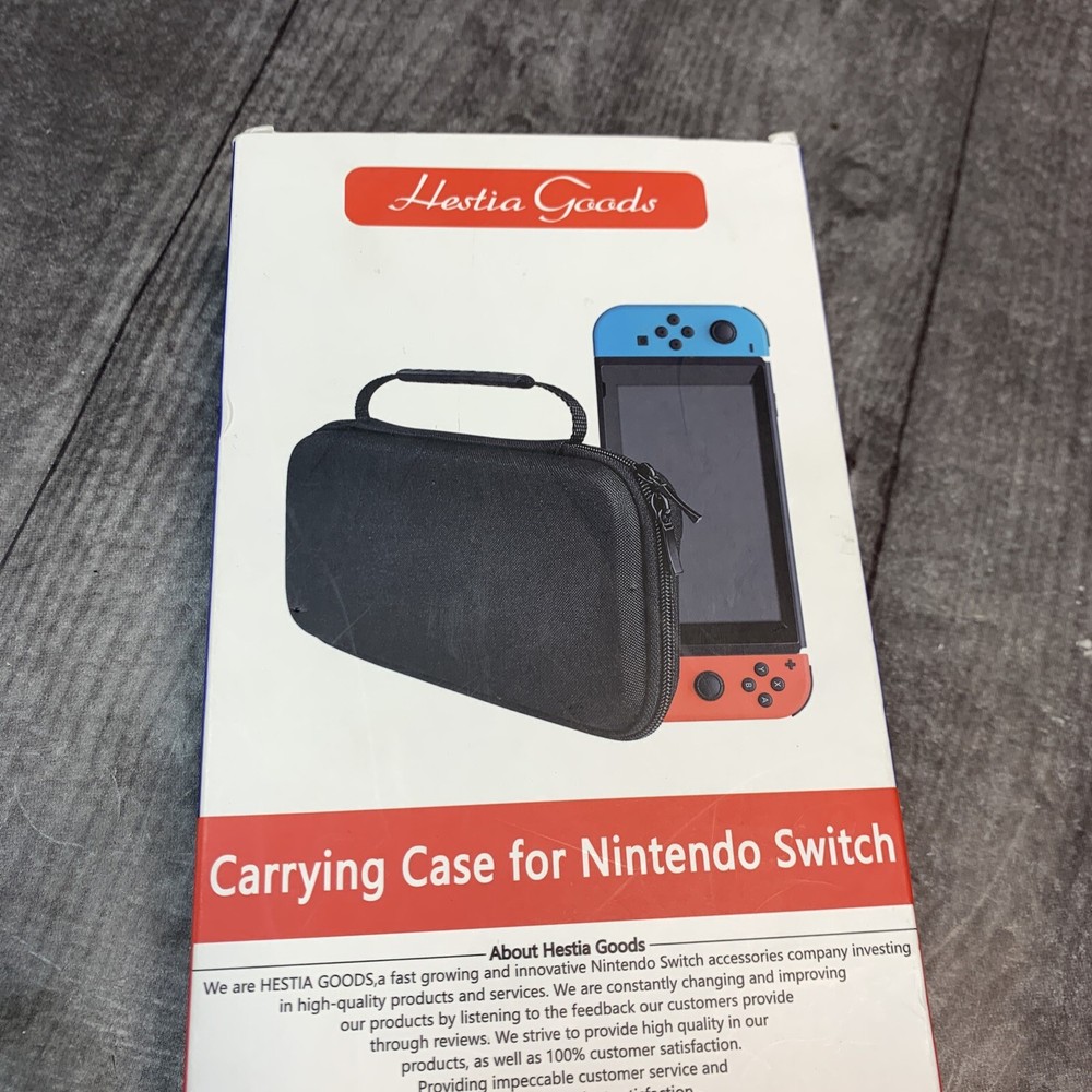 Hestia Goods Nintendo Switch Carrying Case With Screen & Game Console Protector