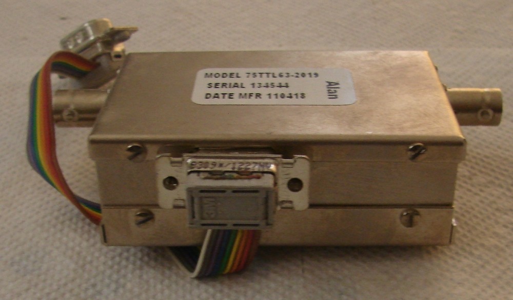 ALAN INDUSTRIES 75TTL63-2019 TTL Series Programmable Attenuator