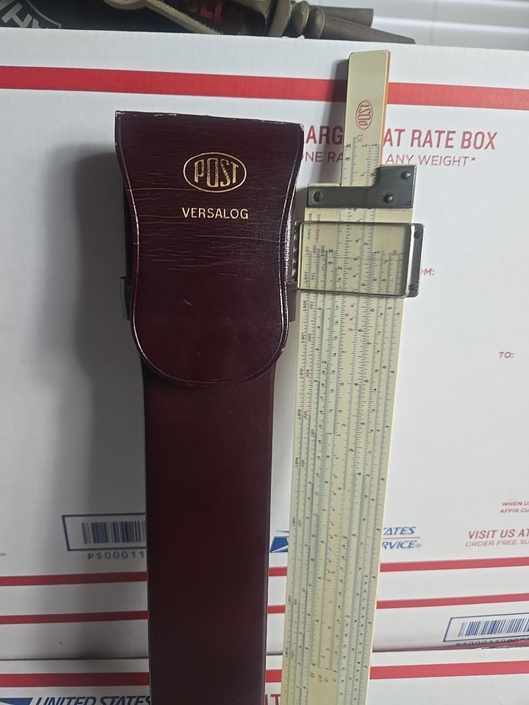 Post 1460 Versalog Slide Rule + Case