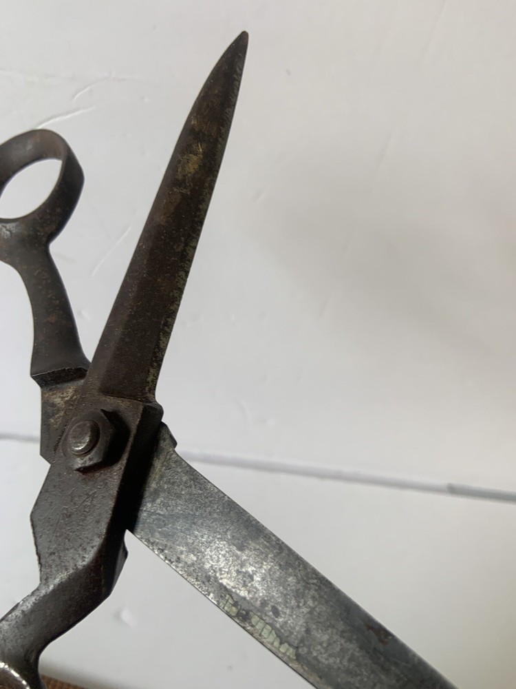 Heavy Antique Shears Scissors Sharp UNBRANDED