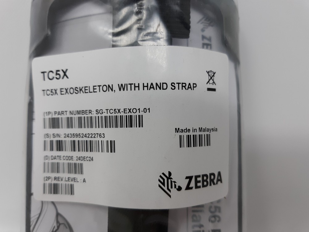 Zebra TC5X Exoskeleton with Hand Strap