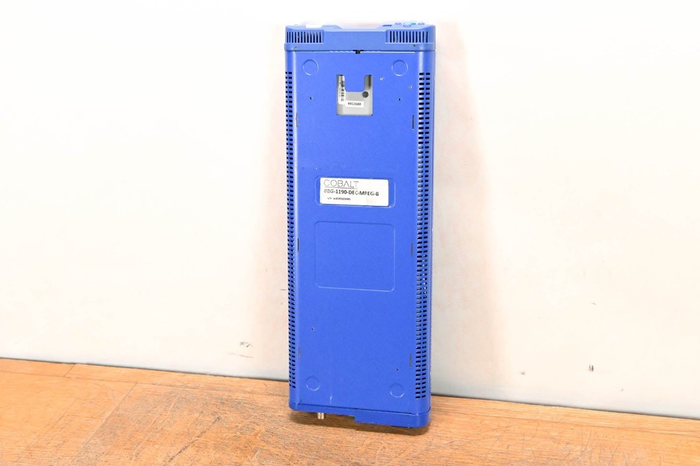 Cobalt BBG-1190-DEC-MPEG-B Broadcast Video Decoder CG01QAE