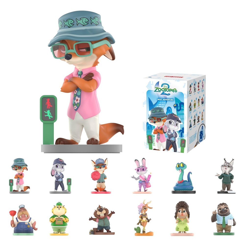 POP MART Disney Single Box, Zootopia: Next Adventure Series Figures