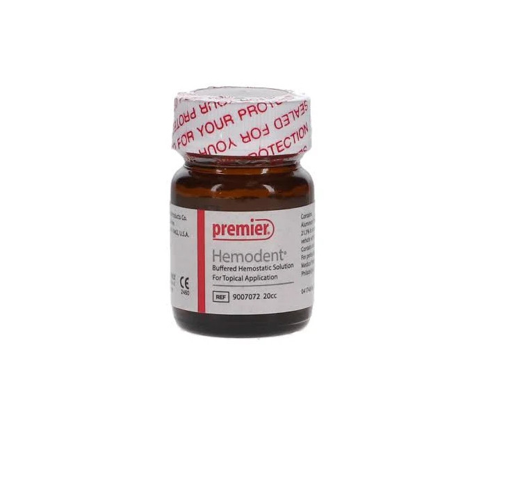 Premier Hemodent Buffered Hemostatic Sol. Topical Application 20cc