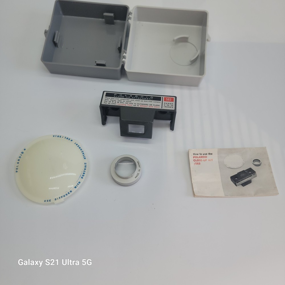Polaroid close up kit 583 & Portrait kit 581 - 581 Missing Diffuser