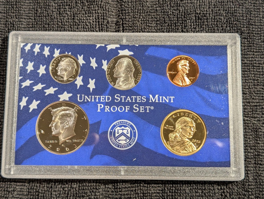 2003 US Proof set OGP COA