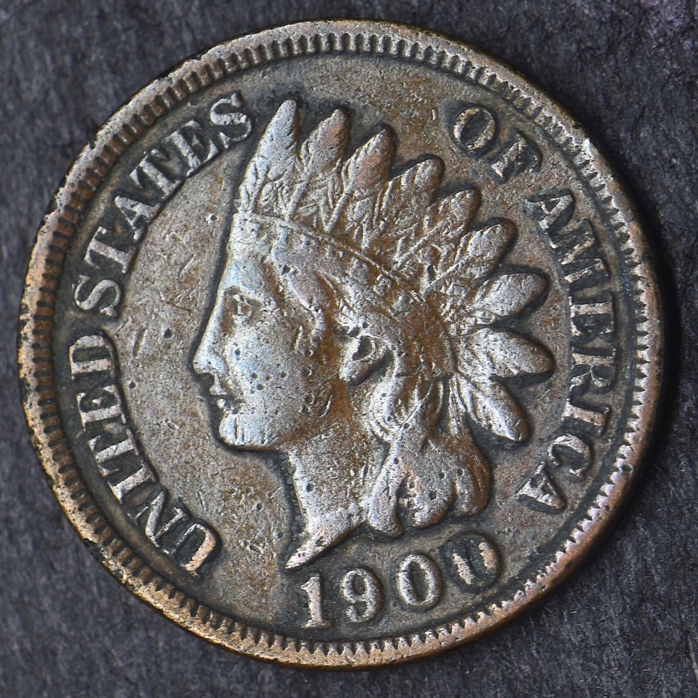 1900 Indian Head Cent 1C- COINGIANTS -